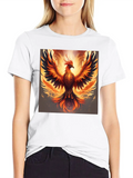 Phoenix Rebirth 2 Classic Cotton Tee – Unisex Comfort For Any Season