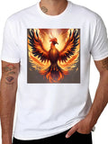 Phoenix Rebirth 2 Classic Cotton Tee – Unisex Comfort For Any Season