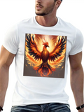 Phoenix Rebirth 2 Classic Cotton Tee – Unisex Comfort For Any Season
