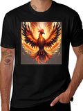 Phoenix Rebirth 2 Classic Cotton Tee – Unisex Comfort For Any Season