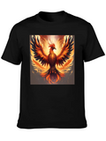 Phoenix Rebirth 2 Classic Cotton Tee – Unisex Comfort For Any Season