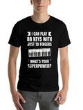 Piano Classic Cotton Tee – Unisex Comfort For Any Season