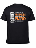 Piano Player, Musik Motivation , Keyboard Classic Cotton Tee – Unisex Comfort For Any Season