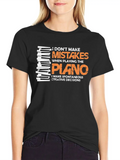 Piano Player, Musik Motivation , Keyboard Classic Cotton Tee – Unisex Comfort For Any Season