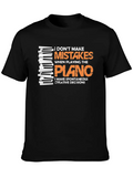 Piano Player, Musik Motivation , Keyboard Classic Cotton Tee – Unisex Comfort For Any Season