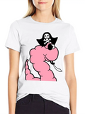Pirate Captain Pirate Saber Sea Ship Boat Sailor E Classic Cotton Tee – Unisex Comfort For Any Season