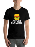 Pixel Burger Classic Cotton Tee – Unisex Comfort For Any Season