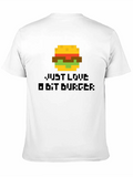 Pixel Burger Classic Cotton Tee – Unisex Comfort For Any Season