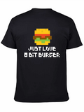 Pixel Burger Classic Cotton Tee – Unisex Comfort For Any Season