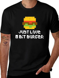 Pixel Burger Classic Cotton Tee – Unisex Comfort For Any Season