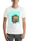 Pixel Crazy Man Classic Cotton Tee – Unisex Comfort For Any Season