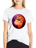 Planet Earth Classic Cotton Tee – Unisex Comfort For Any Season