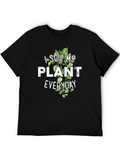 Plant Based Planting Daily Habit Cool Gift Classic Cotton Tee – Unisex Comfort For Any Season