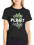 Plant Based Planting Daily Habit Cool Gift Classic Cotton Tee – Unisex Comfort For Any Season