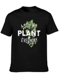 Plant Based Planting Daily Habit Cool Gift Classic Cotton Tee – Unisex Comfort For Any Season