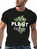 Plant Based Planting Daily Habit Cool Gift Classic Cotton Tee – Unisex Comfort For Any Season