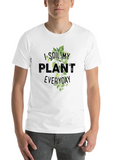 Plant Based Planting Daily Habit Cool Gift Classic Cotton Tee – Unisex Comfort For Any Season
