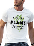Plant Based Planting Daily Habit Cool Gift Classic Cotton Tee – Unisex Comfort For Any Season
