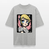 Playful Girl with Headphones