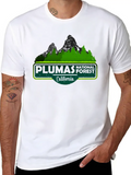 Plumas National Forest California USA Classic Cotton Tee – Unisex Comfort For Any Season