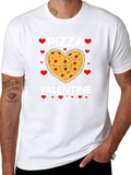 Pizza is My Valentine Graphic Tee