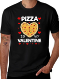 Pizza is My Valentine Graphic Tee
