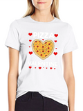 Pizza is My Valentine Graphic Tee