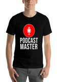 Podcast Master Podcasting Podcaster Microphone Classic Cotton Tee – Unisex Comfort For Any Season