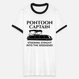 Pontoon Boat Captain Boating Cruise Adventure fun