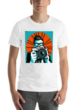 Pop Art Photographer Classic Cotton Tee – Unisex Comfort For Any Season