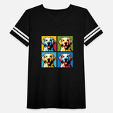 Pop Golden Retriever Dog Portrait - Pet Portrait