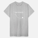 Potential Funny Graph Line Graphic