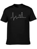 Chess Heartbeat T-Shirt - Checkmate Your Style!