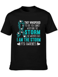 PTSD Awareness Posttraumatic Stress Disorder Classic Cotton Tee – Unisex Comfort For Any Season
