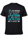 PTSD Awareness Posttraumatic Stress Disorder Classic Cotton Tee – Unisex Comfort For Any Season