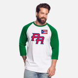 Puerto Rico 2023 Baseball Flag Pride Red Boricua