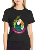 Puffin Bird Squad Classic Cotton Tee – Unisex Comfort For Any Season