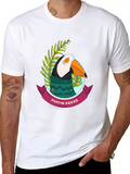 Puffin Bird Squad Classic Cotton Tee – Unisex Comfort For Any Season