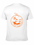 Pumpkin Punk Halloween Classic Cotton Tee – Unisex Comfort For Any Season