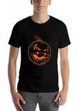 Pumpkin Punk Halloween Classic Cotton Tee – Unisex Comfort For Any Season