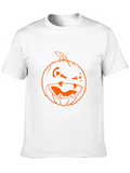 Pumpkin Punk Halloween Classic Cotton Tee – Unisex Comfort For Any Season