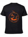 Pumpkin Punk Halloween Classic Cotton Tee – Unisex Comfort For Any Season