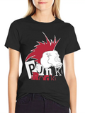 Punk Rock Saved My Life Classic Cotton Tee – Unisex Comfort For Any Season