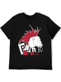 Punk Rock Saved My Life Classic Cotton Tee – Unisex Comfort For Any Season