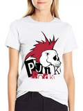 Punk Rock Saved My Life Classic Cotton Tee – Unisex Comfort For Any Season