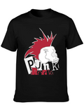 Punk Rock Saved My Life Classic Cotton Tee – Unisex Comfort For Any Season