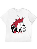 Punk Rock Saved My Life Classic Cotton Tee – Unisex Comfort For Any Season