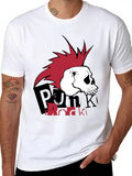 Punk Rock Saved My Life Classic Cotton Tee – Unisex Comfort For Any Season
