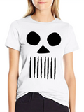 Punk Skull Grunge Classic Cotton Tee – Unisex Comfort For Any Season