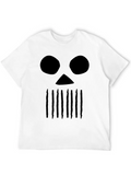 Punk Skull Grunge Classic Cotton Tee – Unisex Comfort For Any Season